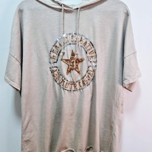 Camiseta Estrella Beig